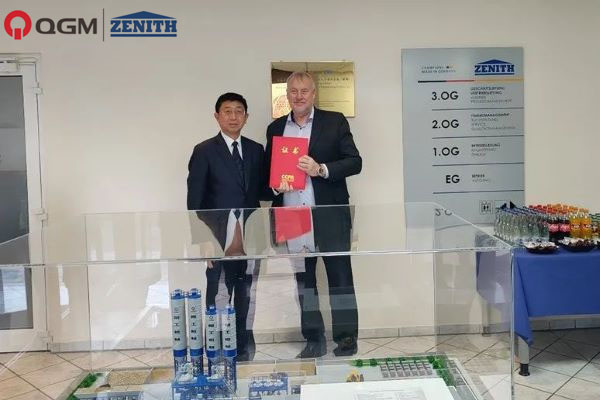 CCPA Primeira base de adestramento no exterior para enxeñeiros e técnicos de lanzouse en Zenith Maschinenfabrik GmbH en Alemaña