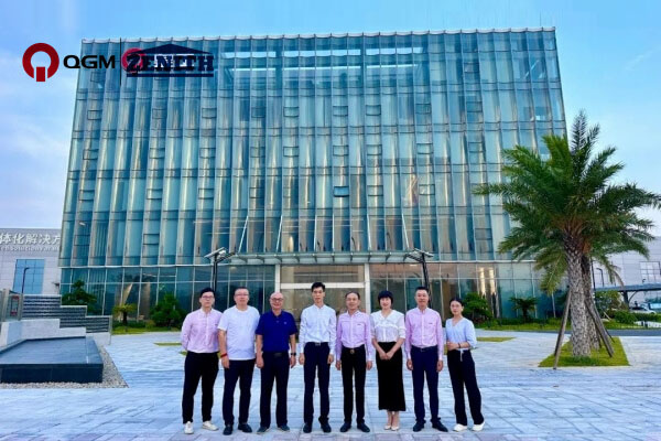 China Sand & Gravel Association visitou QGM Block Machine Group para investigación e orientación.