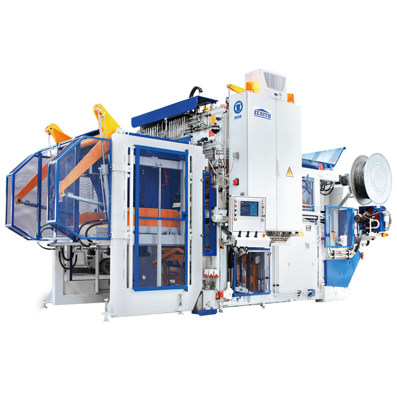 Como a máquina de bloques Zenith de Alemaña mellora a produción de ladrillos entrelazados?